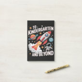 Kleuterschool en verder Ruimtevaarder Terug naar s Post-it® Notes (Op bureau)