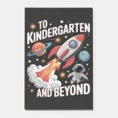 Kleuterschool en verder Ruimtevaarder Terug naar s Post-it® Notes (Voorkant)