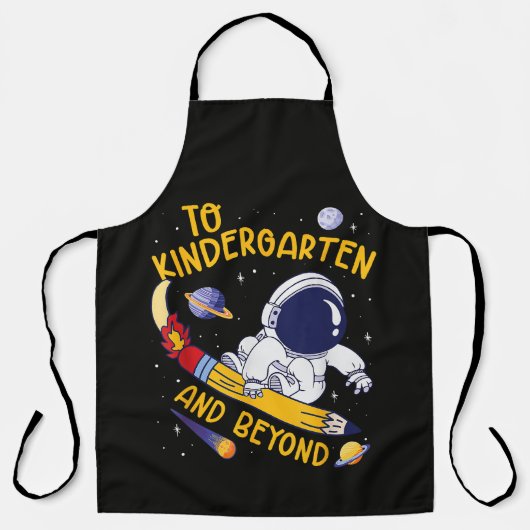 Kleuterschool En Verder Ruimtevaarder Terug Naar S Schort (Voorkant)