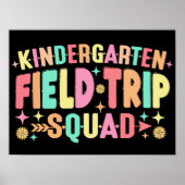 Kleuterschool Field Trip Squad Poster (Voorkant)
