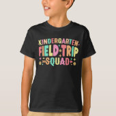 Kleuterschool Field Trip Squad T-shirt (Voorkant)