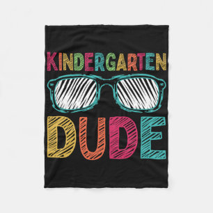 Kleuterschool gast leuk eerste dag terug naar scho fleece deken