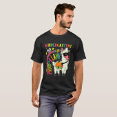 Kleuterschool Geen Prob Llama Terug naar school E T-shirt (Voorkant volledig)