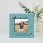 Kleuterschool Graduation Party Uitnodiging (Staand voorkant)