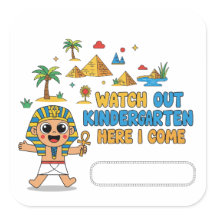 Kleuterschool, hier kom ik! Leuke farao eerste dag