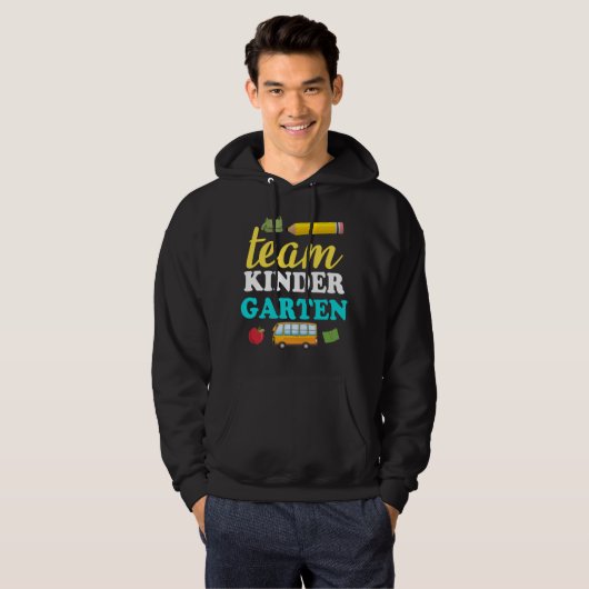 kleuterschool hoodie (Voorkant volledig)