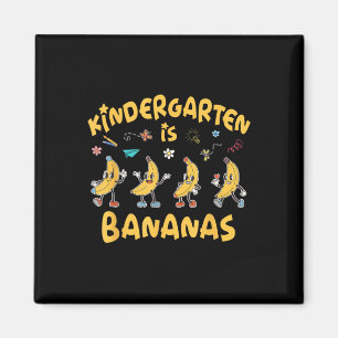 Kleuterschool is Bananen Grappige Leraar Studenten Magneet