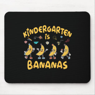 Kleuterschool is Bananen Grappige Leraar Studenten Muismat