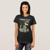 Kleuterschool is geslaagd t-shirt (Voorkant volledig)