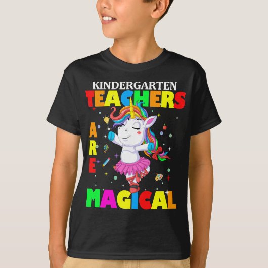 kleuterschool is magisch t-shirt (Voorkant)
