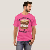 Kleuterschool is s'leuker - Peuter Camping Smore T-shirt (Voorkant volledig)