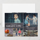 Kleuterschool jongen Afstuderen Foto aankondiging (Voorkant / Achterkant)