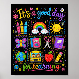 Kleuterschool jongens kinderen terug naar school r poster