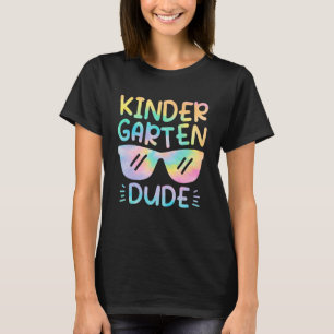 Kleuterschool Kerel Potlood Eerste Dag School Kle T-shirt