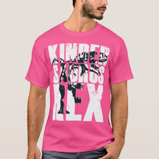 Kleuterschool Kindersaurus Rex Tyrannosaurus Dinos T-shirt