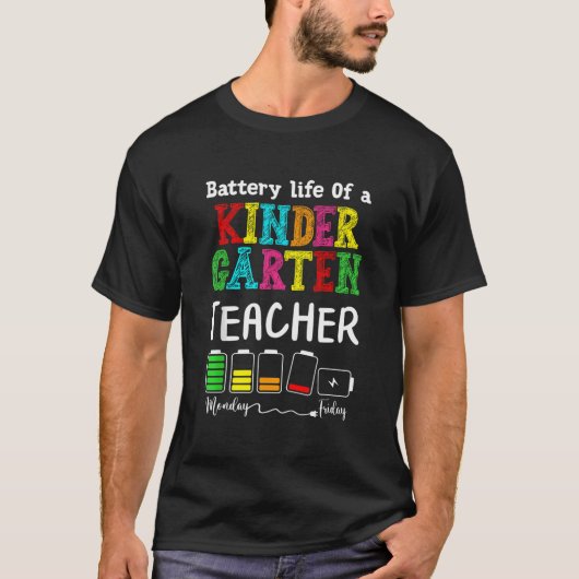 Kleuterschool Leraar Accuduur Kleuterschool Ins T-shirt (Voorkant)