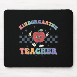 Kleuterschool Leraar Groovy Terug naar School Team Muismat