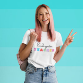 Kleuterschool leraar Terug naar school T-shirt