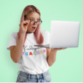 Kleuterschool leraar Terug naar school T-shirt