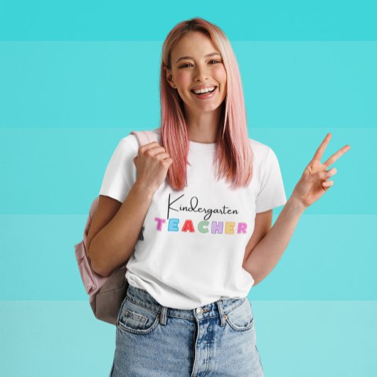 Kleuterschool leraar Terug naar school T-shirt