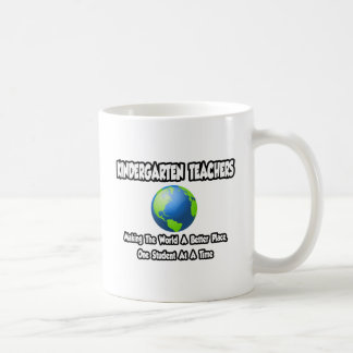 Kleuterschool leraren...Wereld een betere plek Koffiemok