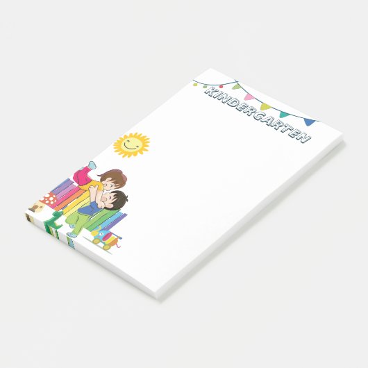 Kleuterschool Leuk Leuk Post-it® Notes (Schuin)