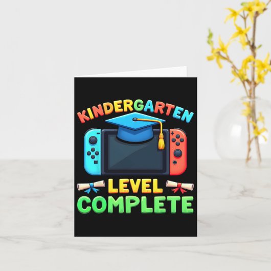 Kleuterschool Level Complete Afstuderen CL 2025 Bo Kaart (Gele Bloem)