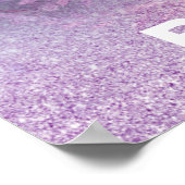 *~* Kleuterschool Monogram AP71 Meisje Letter B Poster (Hoek)