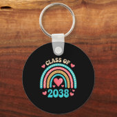 Kleuterschool naar Afstuderen groeien met mij 2038 Sleutelhanger (Voorkant)