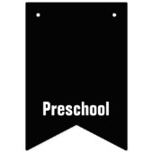 Kleuterschool naar Senior Afstuderen Schooljaren Vlaggetjes (Tweede vlag)