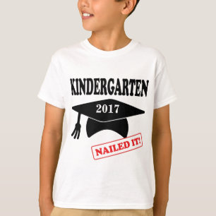 Kleuterschool Nailed It - aangepaste jaar T-shirt