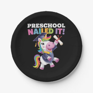 Kleuterschool Nailed It Eenhoorn Afstudeerhoed Papieren Bordje