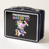 Kleuterschool Nailed It Eenhoorn Afstudeermuts (Voorkant)