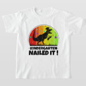 Kleuterschool "Nailed It!" T-Rex Dino Kind Shirt (Laagn)