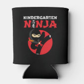 Kleuterschool Ninja Kick Eerste Dag Terug Naar Sch Blikjeskoeler (Achterkant)
