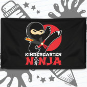 Kleuterschool Ninja Kick Eerste Dag Terug Naar Sch Spandoek