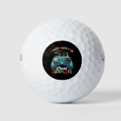 Kleuterschool niveau Compleet Afstuderen Gaming Golfballen (Voorkant)