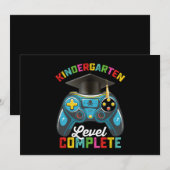 Kleuterschool niveau Compleet Afstuderen Gaming Kaart (Voorkant / Achterkant)