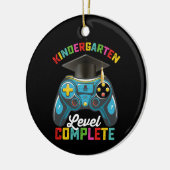 Kleuterschool niveau Compleet Afstuderen Gaming Keramisch Ornament (Links)