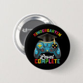 Kleuterschool niveau Compleet Afstuderen Gaming Ronde Button 5,7 Cm (Voorkant /achterkant)