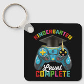 Kleuterschool niveau Compleet Afstuderen Gaming Sleutelhanger (Voorkant)