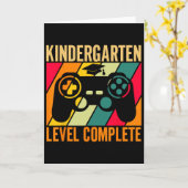 Kleuterschool Niveau Compleet Retro Afstuderen 202 Kaart (Gele Bloem)