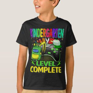 Kleuterschool niveau Compleet Videospel T-shirt
