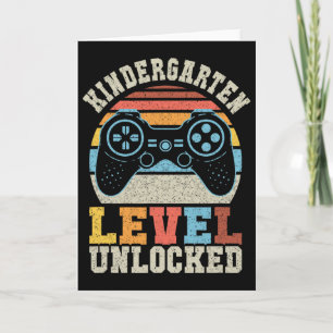 Kleuterschool Niveau Ontgrendeld Gamer 1e Dag Van Kaart