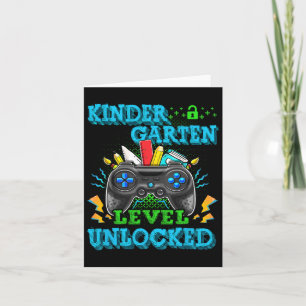 Kleuterschool niveau ontgrendeld videogame CK naar Kaart