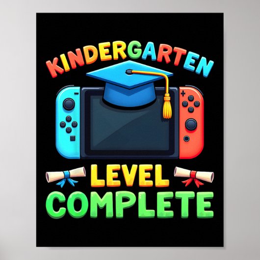 Kleuterschool Niveau Voltooid Afstuderen Cl 2025 J Poster (Voorkant)