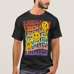 kleuterschool prek leraar Terug naar school Retro T-shirt