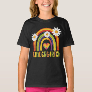 Kleuterschool Rainbow Terug naar de leerkrachten T-shirt