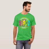 Kleuterschool Rocks ABCD Terug naar school Grappig T-shirt (Voorkant volledig)
