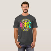 Kleuterschool Rocks ABCD Terug naar school Grappig T-shirt (Voorkant volledig)
